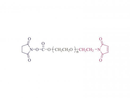 α-succinimidil-ω-maleimidil poli (etilenglicol) 