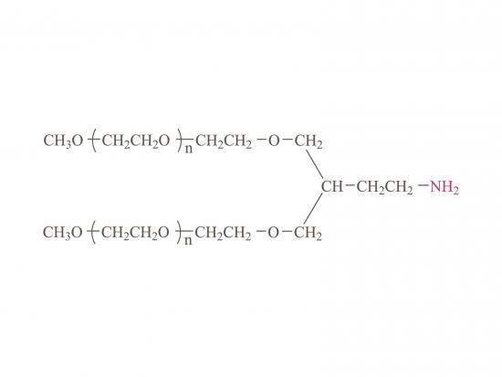 Metoxipoliol (etilenglicol) amina de 2 brazos (pt02) 