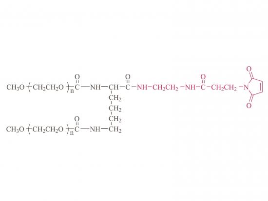 Metoimpoliol (etilenglicol) maleimida de 2 brazos (lys01) 