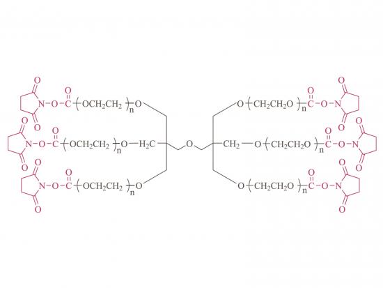 Poli (etilenglicol) carbonato de succinimidilo de 6 brazos (dp) 