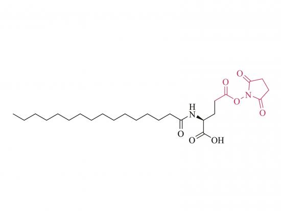 nα-palmitoil- (l) -glutamic acid-γ-succinimidyl ester [l-pal-glu (osu) -oh] cas: 294855-91-7 