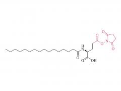 nα-palmitoil- (l) -glutamic acid-γ-succinimidyl ester