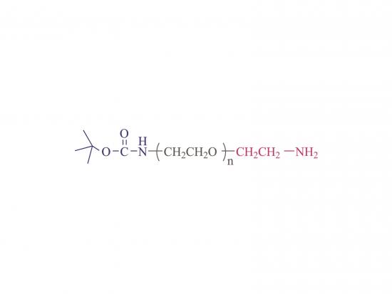  α-Tert butiloxicarbonilo amino-ω-amino poli (etileno  glicol) [Boc-NH-PEG-NH2]  