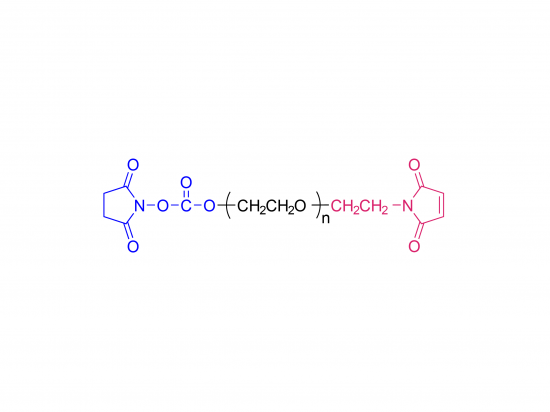 α-succinimidil-ω-maleimidil poli (etilenglicol) 