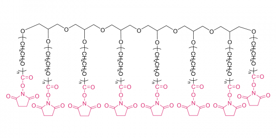  8 brazos Polietileno  glicol succinimidilo carbonato (HG) 