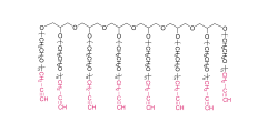  8 brazos Polietileno  glicol alquino (HG) 