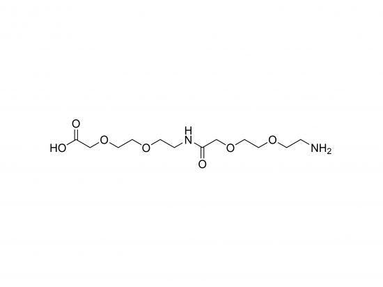 Ácido 17-amino-10-oxo-3,6,12,15-tetraoxa-9-azaheptadecanoico [aeea-aeea] 