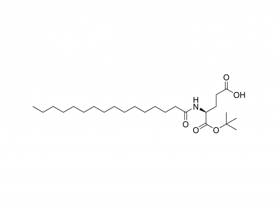 Ácido (s) -5- (terc-butoxi) -5-oxo-4-palmitamidopentanoico [l-pal-glu (oh) -otbu] 