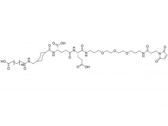  C20-diácido-Trx-γGlu-Glu-PEG3-etilmaleimida X