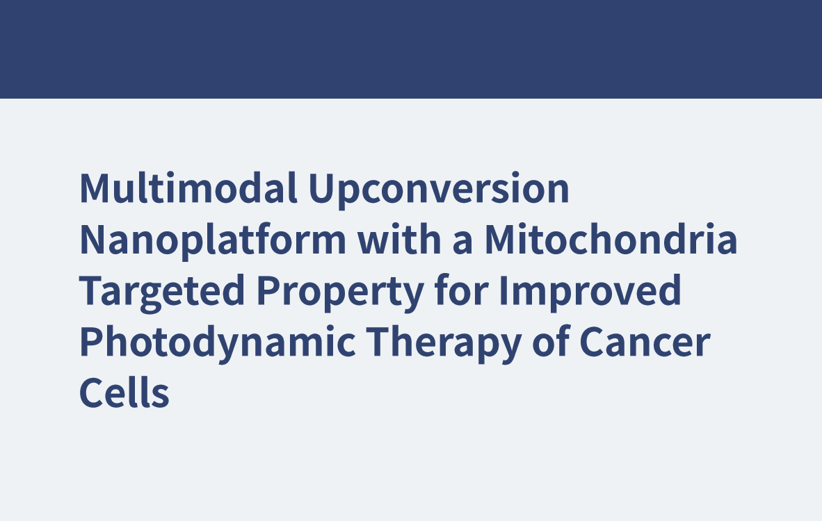 Nanoplataforma multimodal de conversión ascendente con una propiedad dirigida a las mitocondrias para mejorar la terapia fotodinámica de células cancerosas