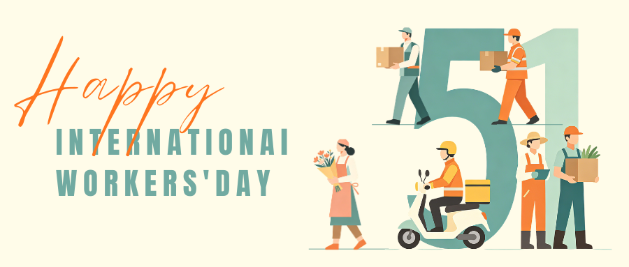 ¡Feliz Día Internacional de los Trabajadores!
