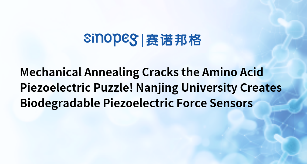 ¡El recocido mecánico resuelve el rompecabezas piezoeléctrico de los aminoácidos! La Universidad de Nanjing crea sensores de fuerza piezoeléctricos biodegradables.